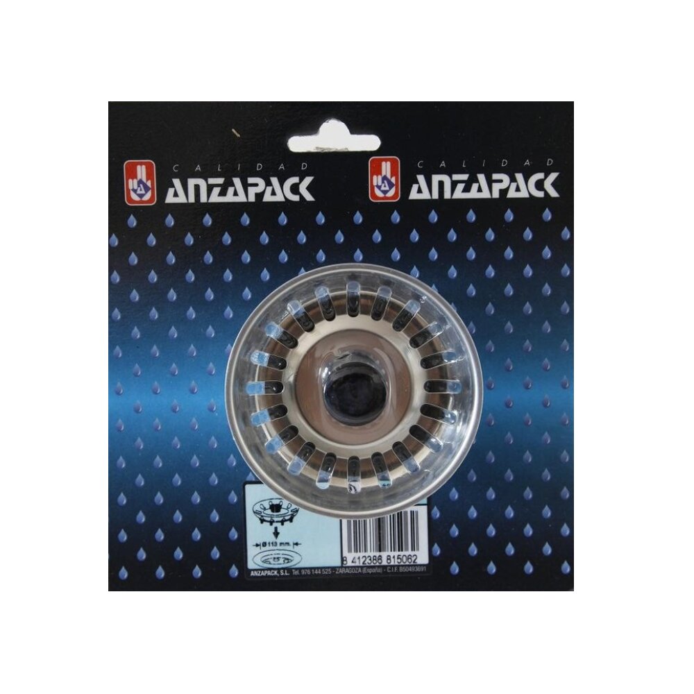 Cesto Sobresselente para Válvulas Cromado-1