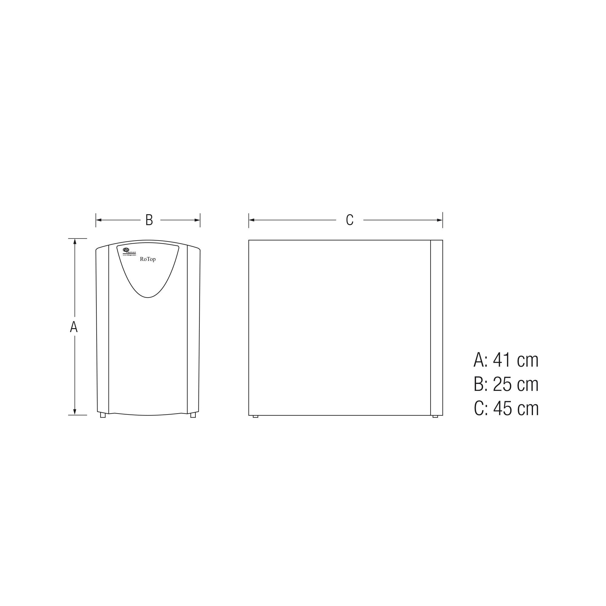 Equipo de Ósmosis Inversa Compacto RoTop Blanco-5