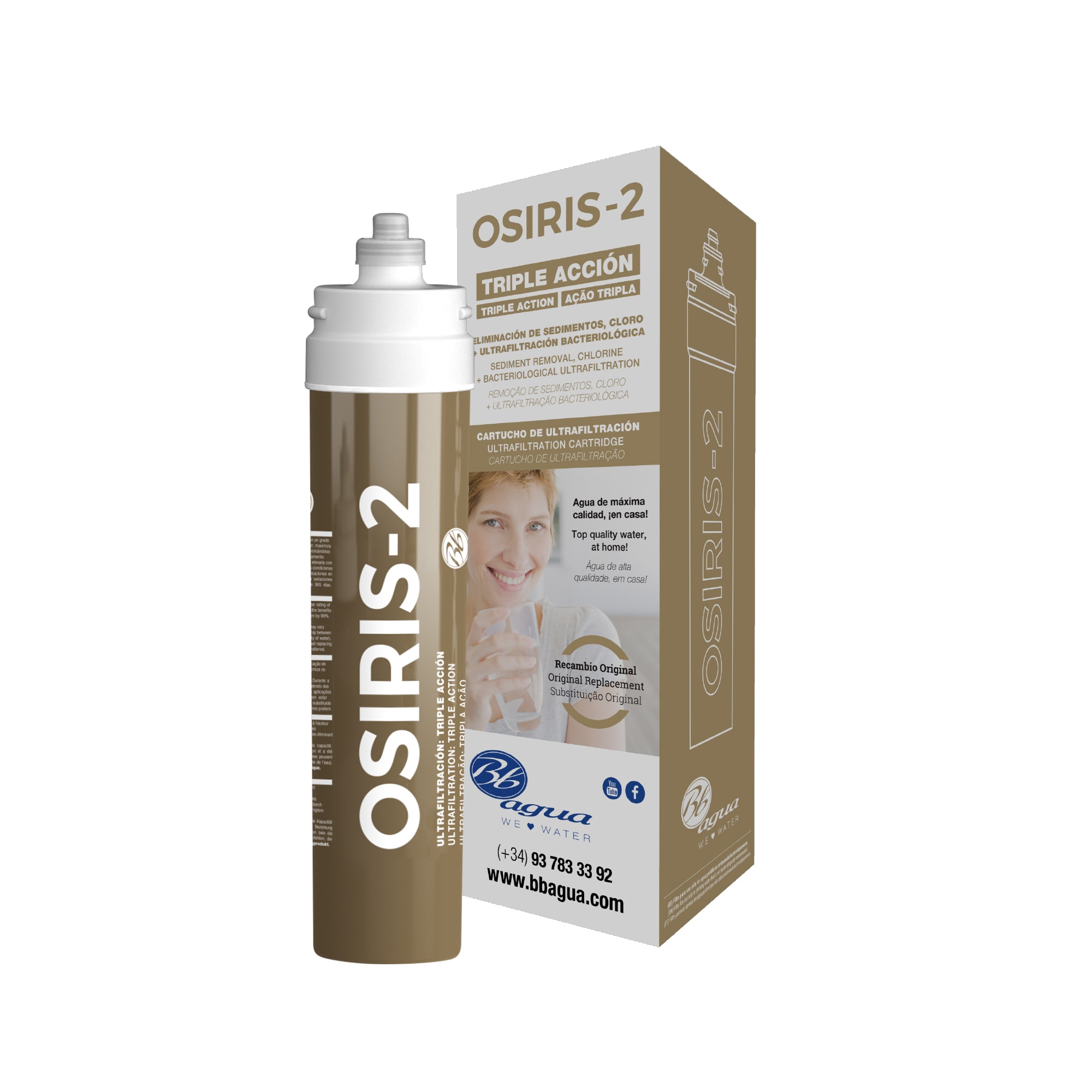 Recambio Filtro Osiris 2 Beige-3