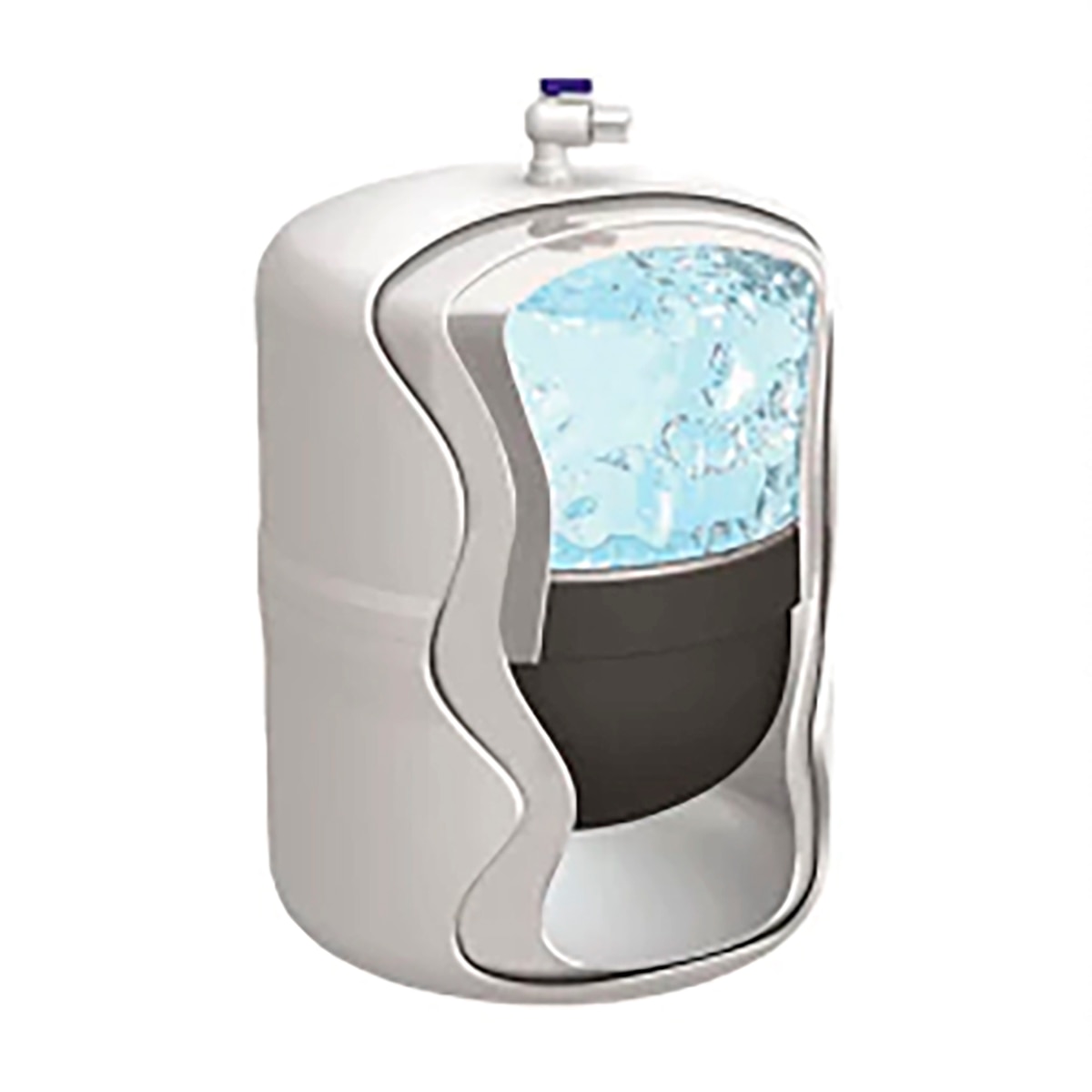 Depósito Presurizado para Equipos de Ósmosis Inversa 10 l Blanco-3