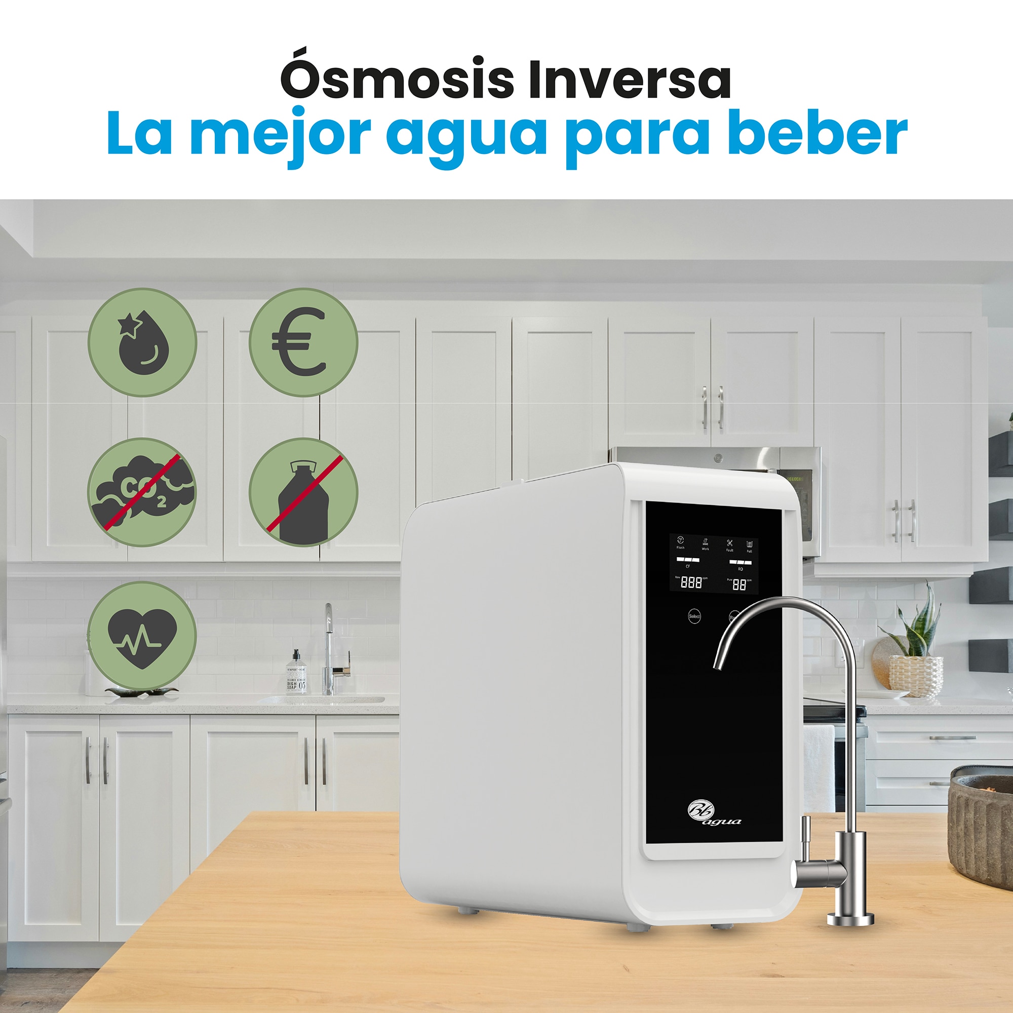 Equipo de Osmosis Inversa directa modelo GPD 600 Blanco-4