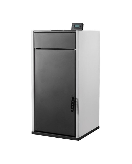 Caldera Pellets Compact 16 kW Blanco / Negro-1