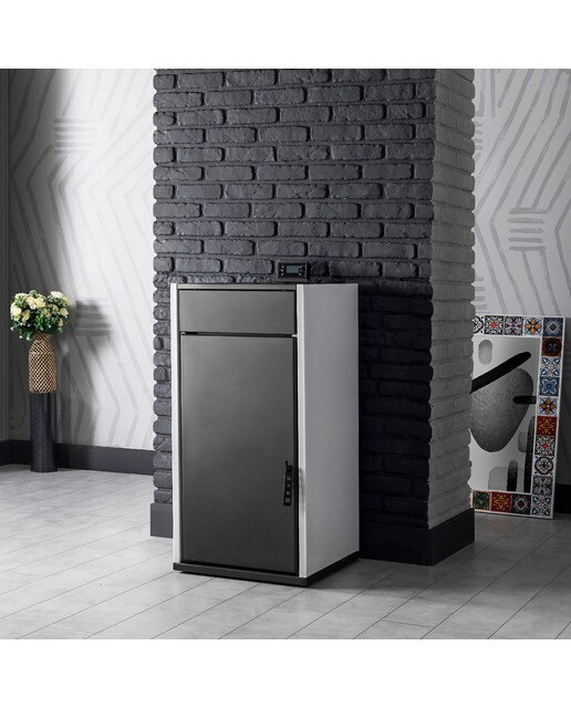 Caldera Pellets Compact 16 kW Blanco / Negro-2