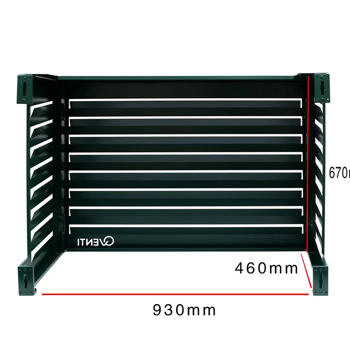 Imagen 2 de Carcasa para aire acondicionado Qventi 100 cm - Verde Verde