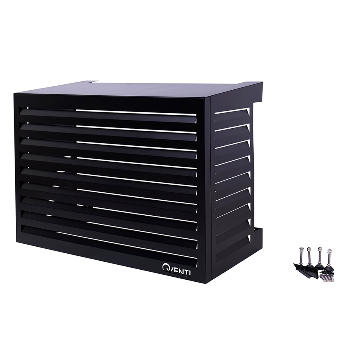 Carcasa para aire acondicionado Qventi 115 cm Negro-4