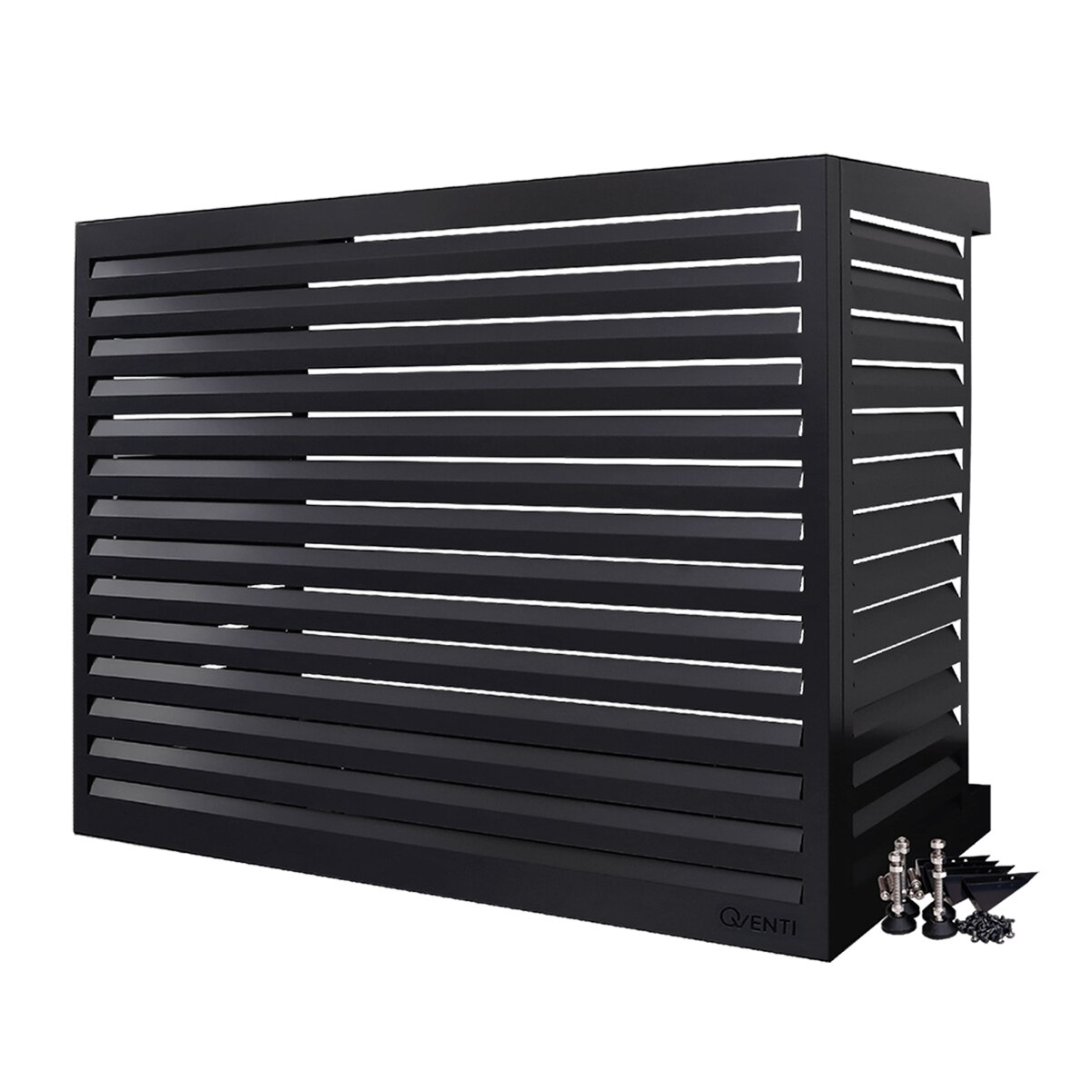 Carcasa para aire acondicionado Qventi 150 cm Antracita-3