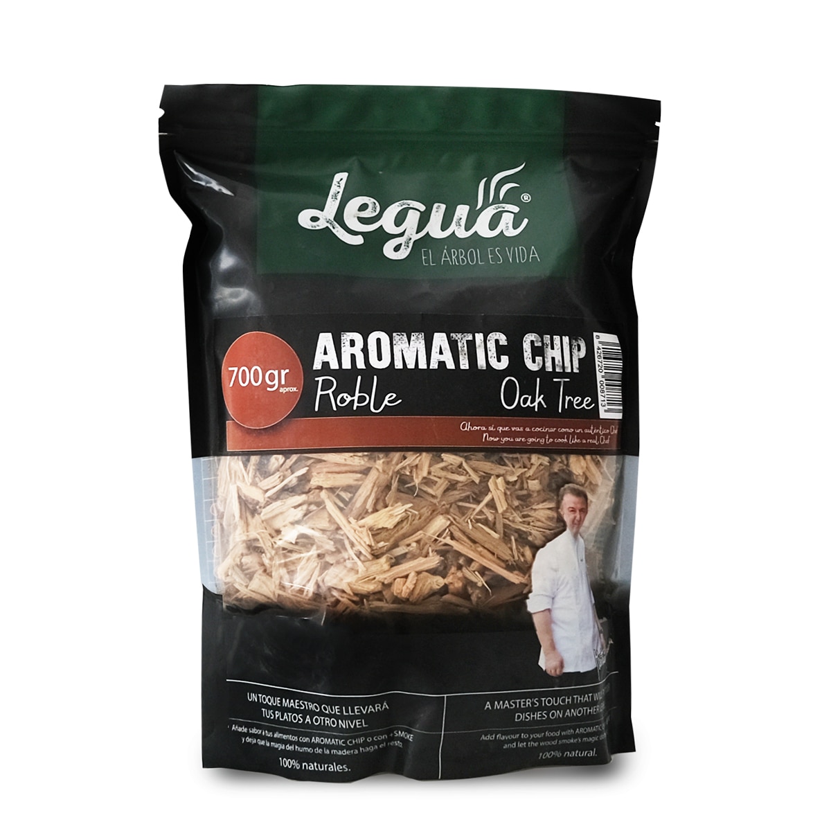 Imagen 0 de Chips ahumados de roble 700 gr