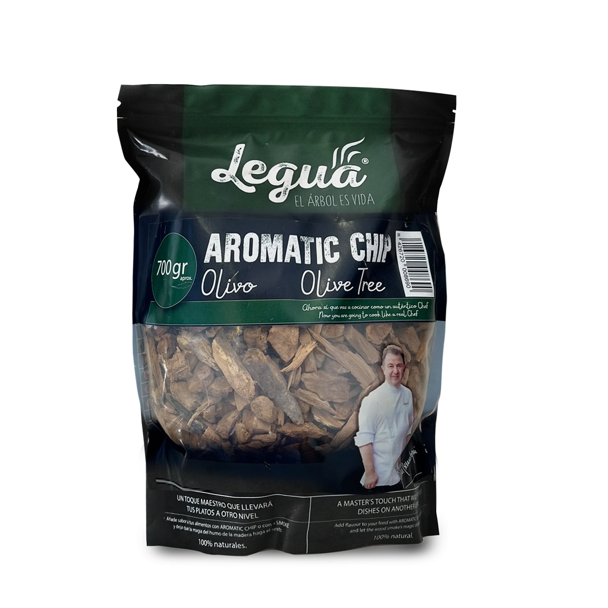 Imagen 0 de Chips ahumados de olivo 700 gr