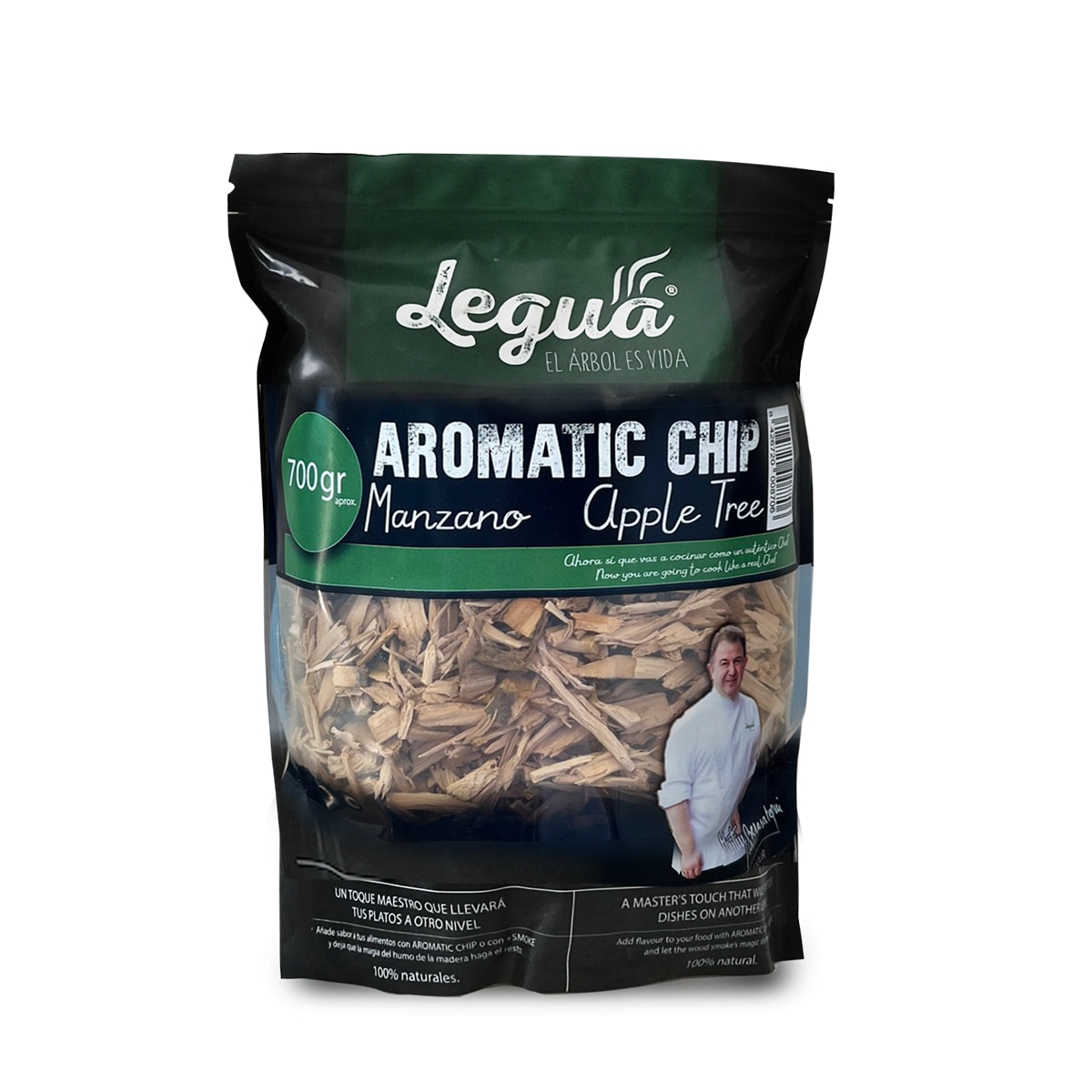 Imagen 0 de Chips ahumados de manzano 700 gr