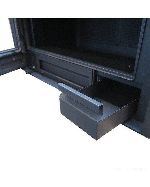 Insertable Leña Compacto C-16/70 N HF Negro-4