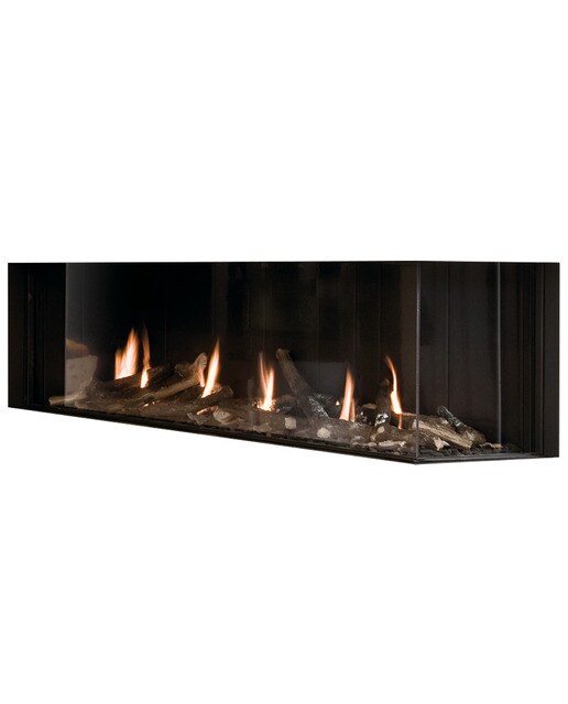 Imagen 0 de Hogar Gas Propano MG-140/38 Cristal Lateral Derecho