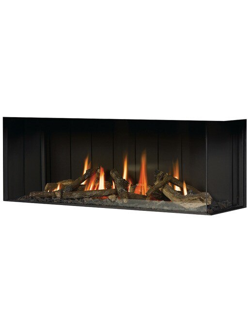 Imagen 0 de Hogar Gas Propano MG-120/38 Cristal Lateral Derecho