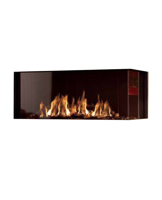 Hogar Gas Propano MG-100/38 Cristal Lateral Derecho Madera-1