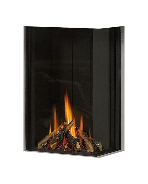 Hogar Gas Propano MG-38/63 Cristal Lateral Derecho