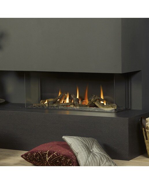 Hogar Gas Propano MG-120/38 TC DQ 3 Caras Madera-2
