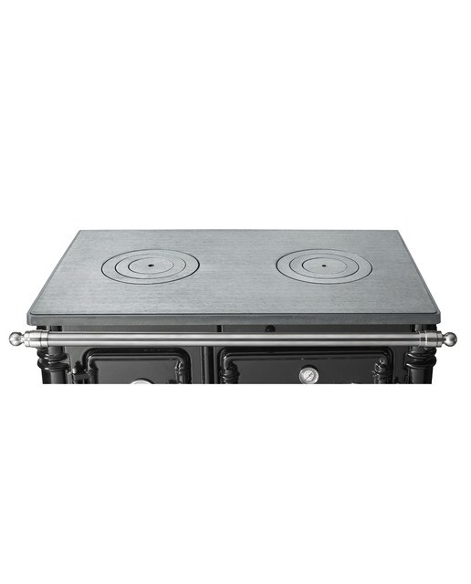 Imagen 3 de Cocina de Leña L-07/90 Cromo Negro / Cromo