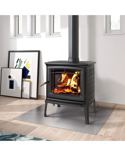Estufa de Leña Shelburne Pintada Negro / Madera-2