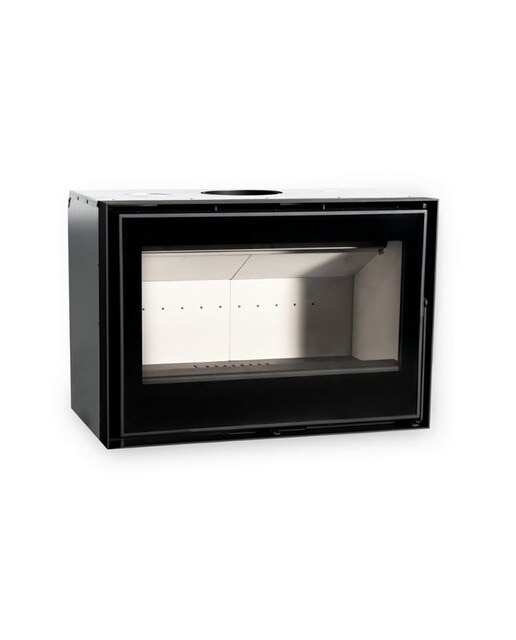 Insert de Leña Visión 7 Neo 15 kW Negro-3