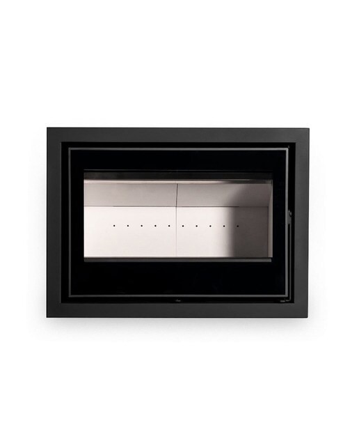 Insert de Leña Visión 7 Neo 15 kW Negro-5