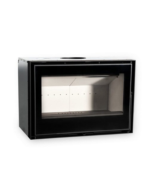 Insert de Leña Visión 8 Neo 17kW Negro-3