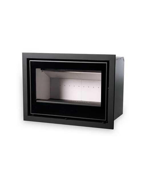 Insert de Leña Visión 8 Neo 17kW Negro-4