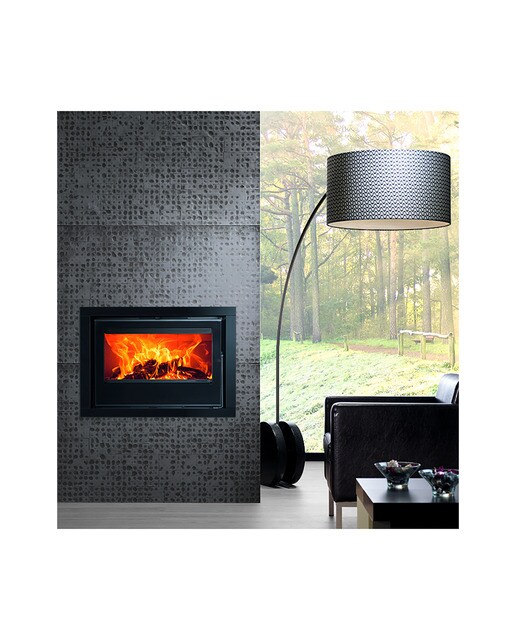 Insert de Leña Visión 8 Neo 17kW Negro-6