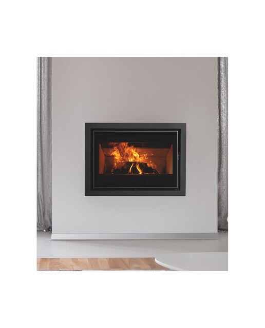 Insert de Leña Visión 8 Neo 17kW Negro-7