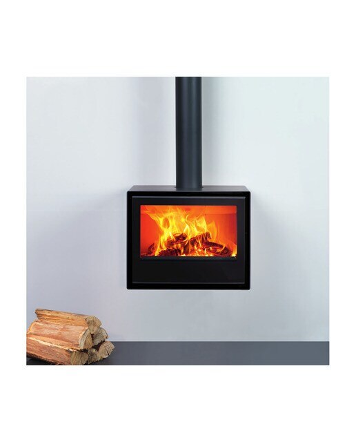 Estufa Leña Cubebox 7 Neo Negro-6
