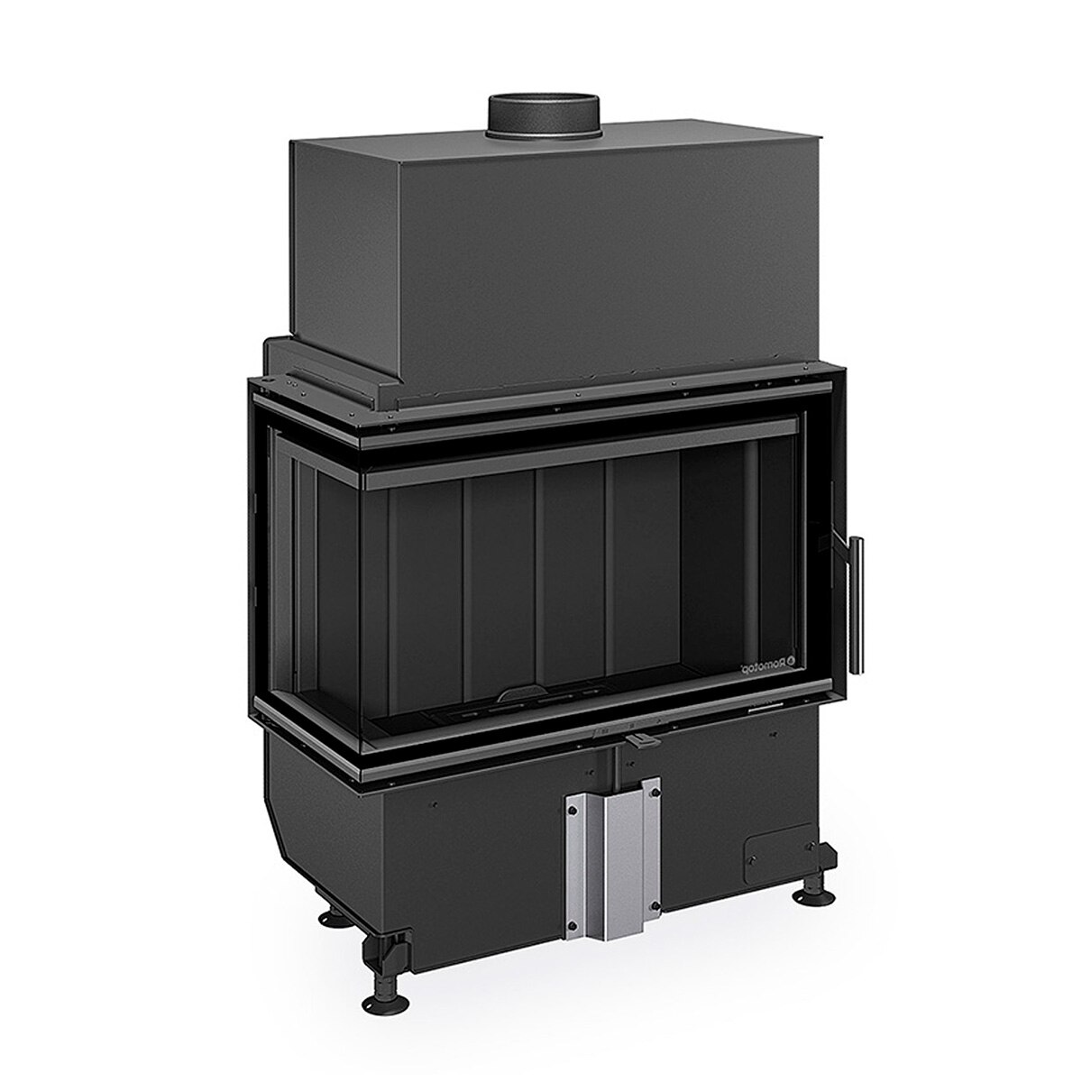 Imagen 0 de Chimenea Leña Heat F68/31 Esquinera Izquierda Puerta Lateral