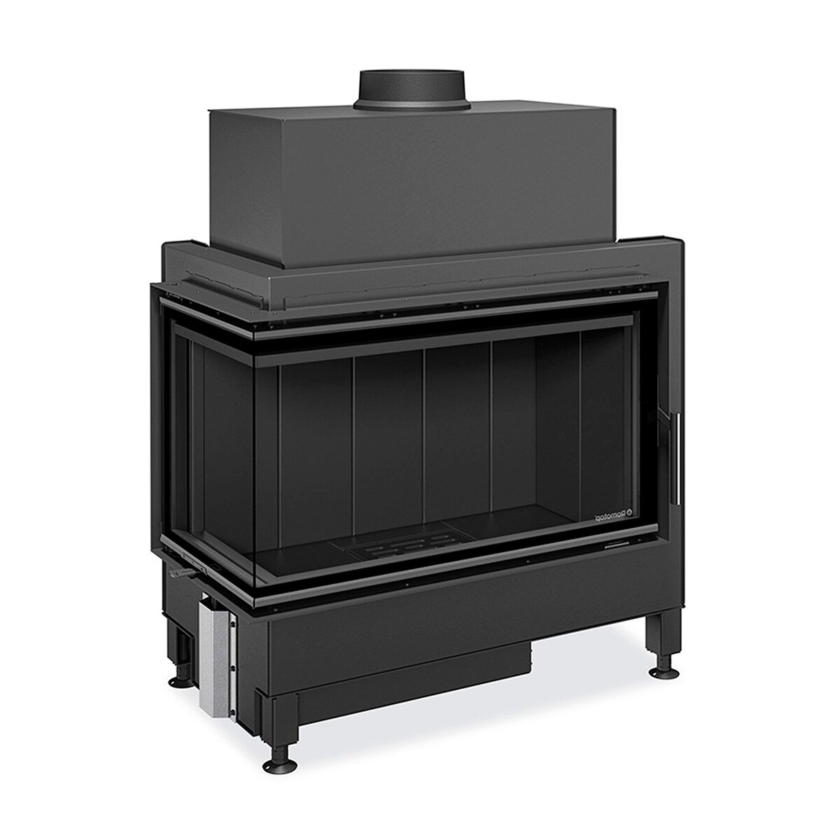 Imagen 0 de Chimenea Leña Heat 81/40 Esquinera Izquierda Puerta Lateral