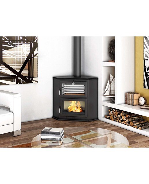 Forno a Lenha de Canto HL-200 RF Negro-2