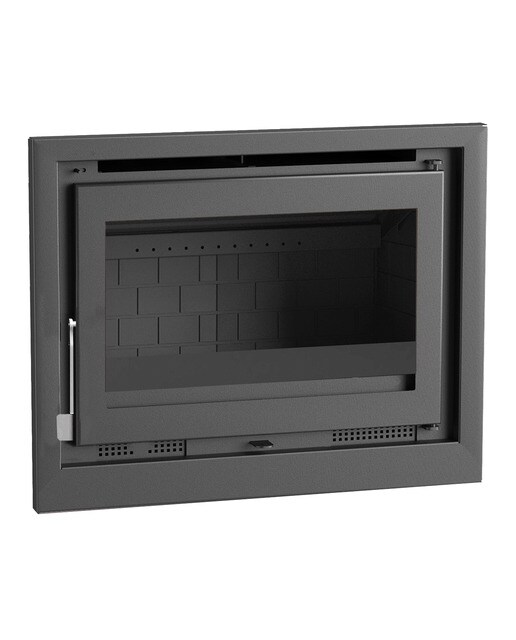 Insertable de Leña Frontal IT-170 F Negro-1
