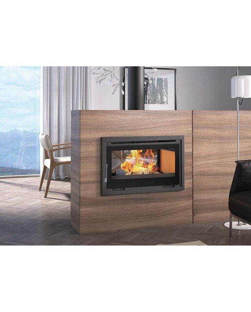Insertable de Leña Doble Cara IT-102 FK Negro-2