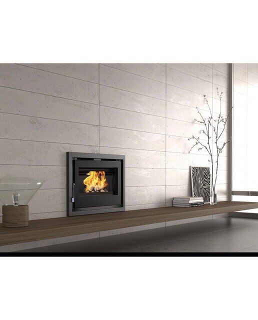 Insertable de Leña Frontal IT-165 F Negro-2