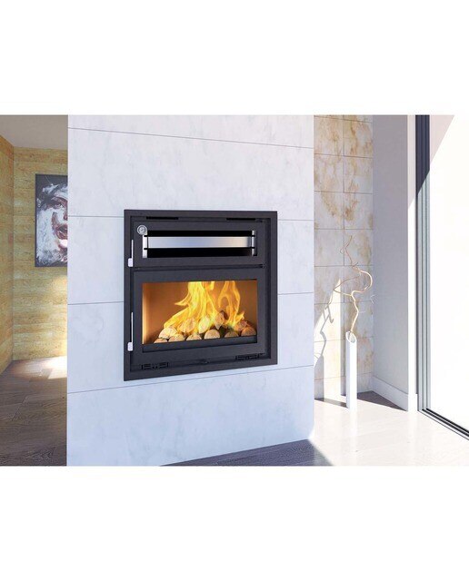 Insertable de Leña con Horno sin Turbinas I-180 H Negro-2