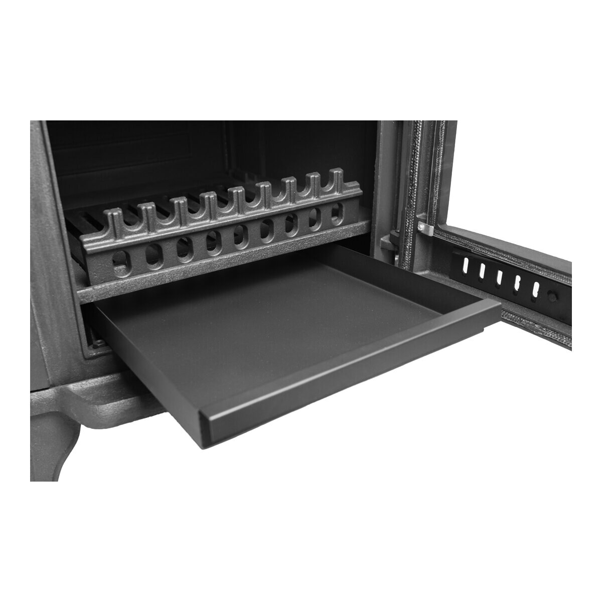 Estufa de leña Antares Iron Negro-13