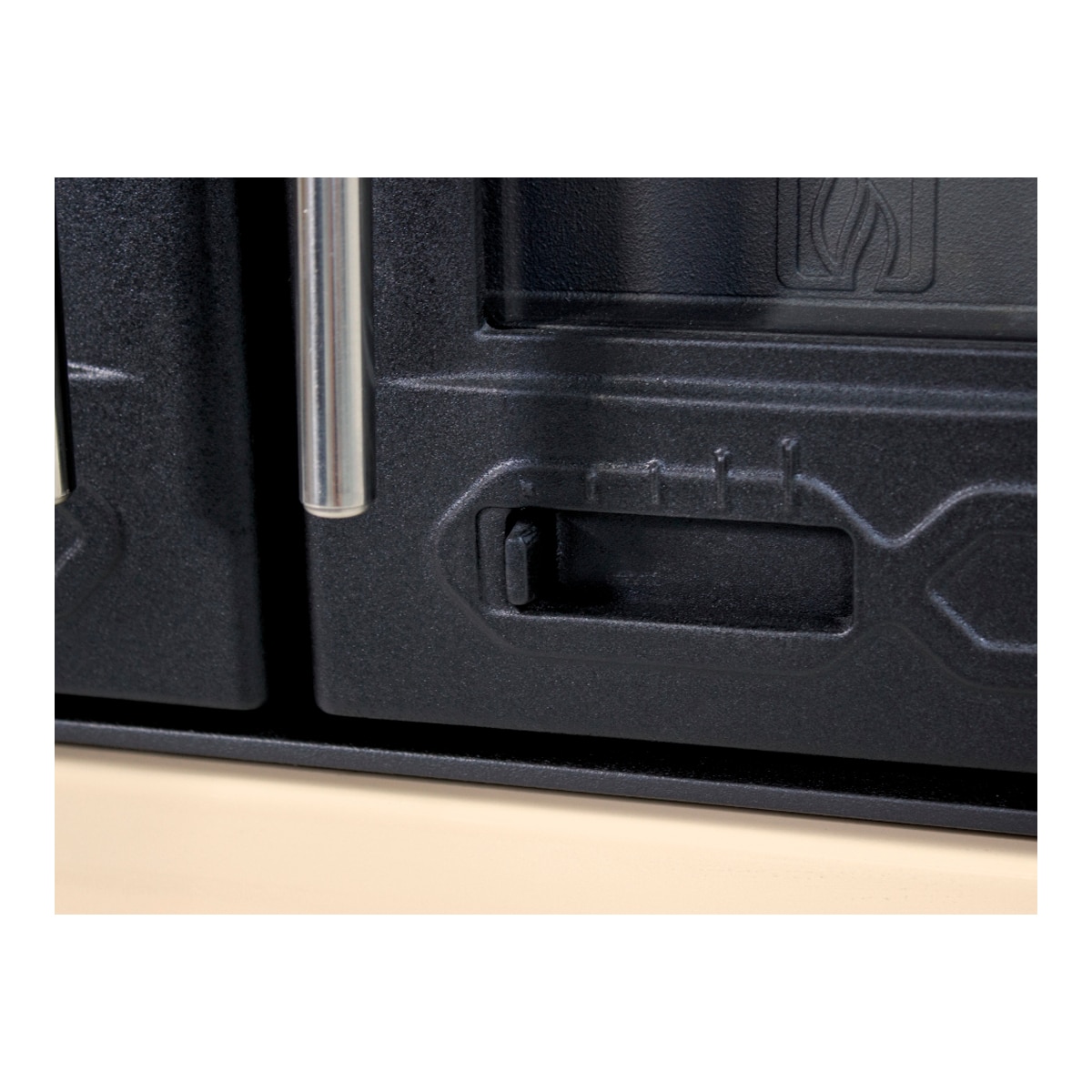 Cocina de Leña Iron Negro / Beige-8