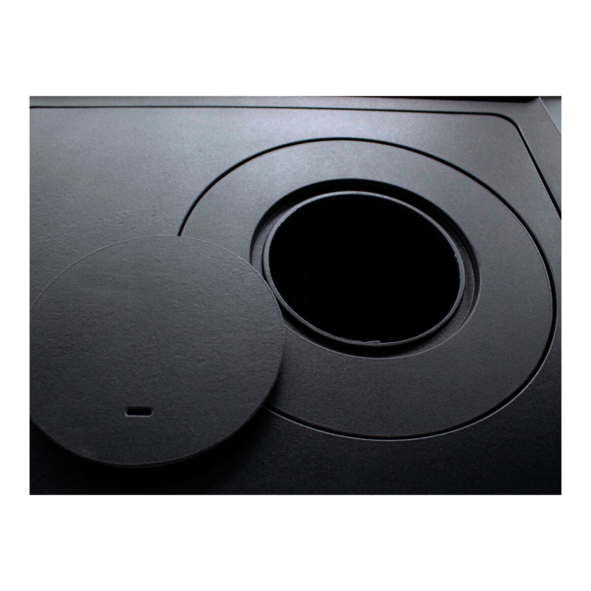 Cocina de Leña Iron Negro / Beige-11