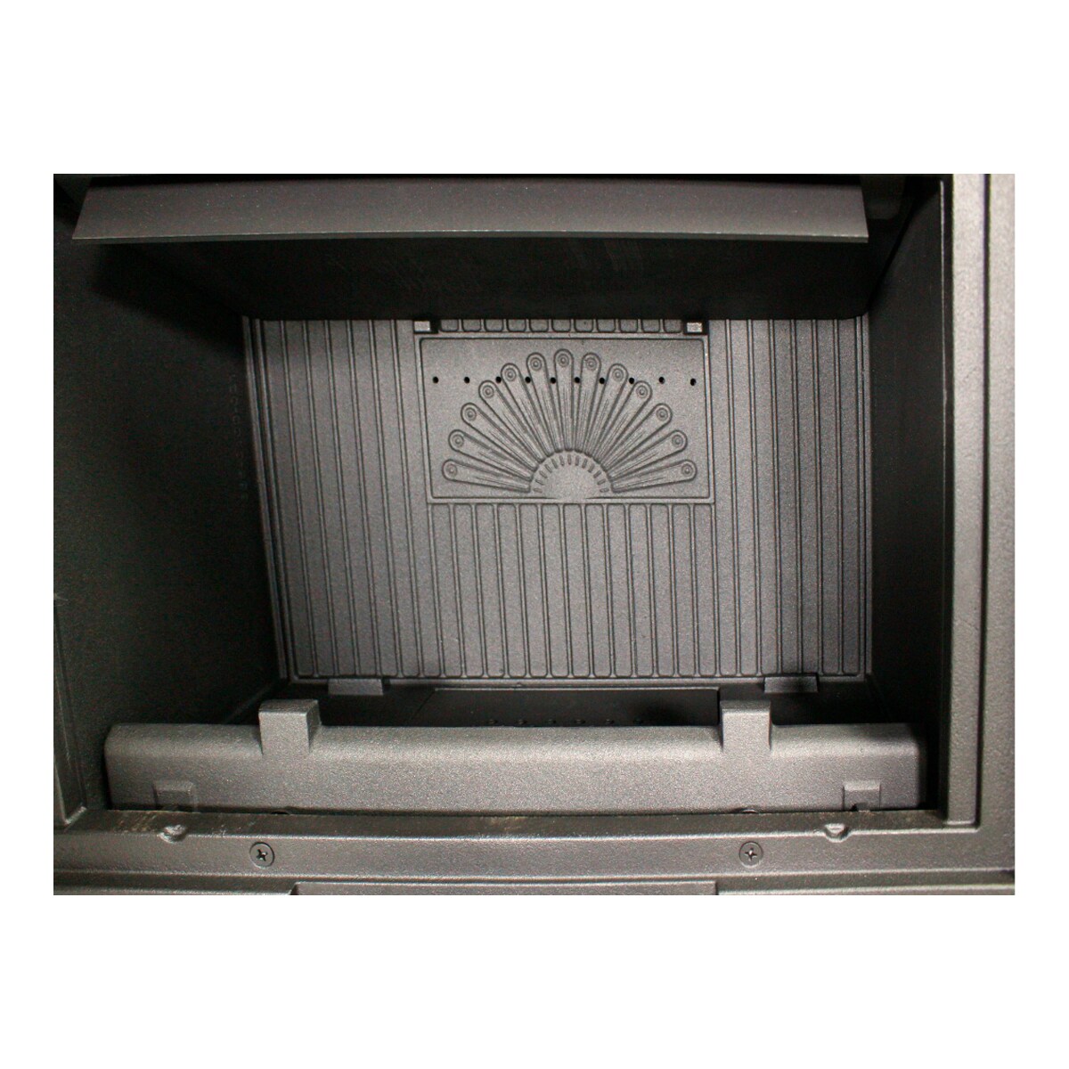 Estufa de leña Insertable Aurora Negro-5