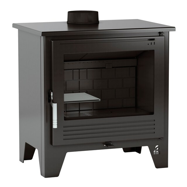 Imagen 0 de Estufa Leña Frontal Interior Fundición Potencia Máxima 12 KW.