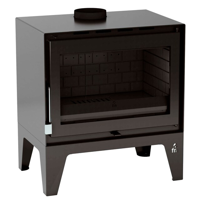 Imagen 0 de Estufa Leña Frontal Interior Fundición Potencia Máxima 17 KW.