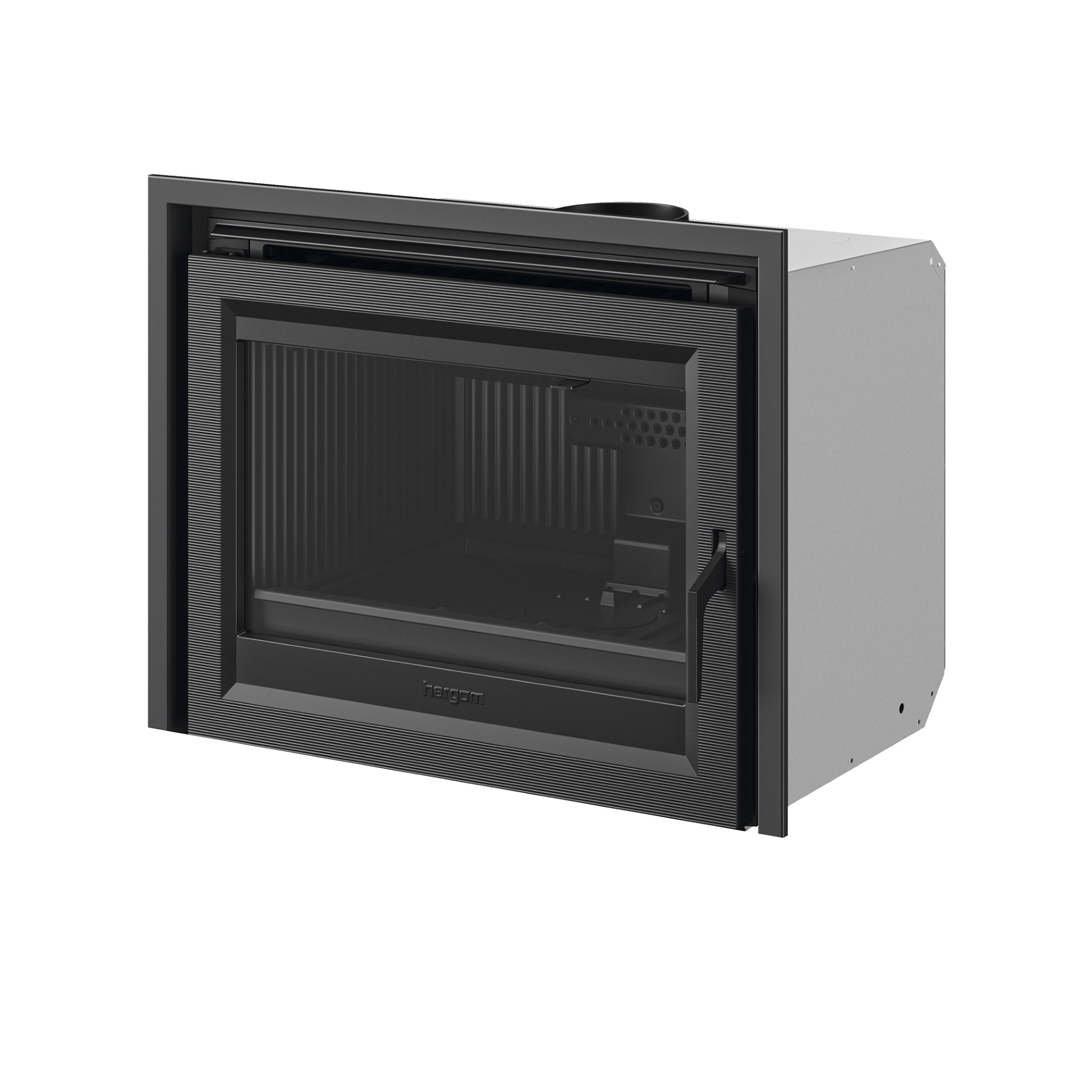 Marco de chapa para Insert compacto C10 SE 3 caras Negro-2