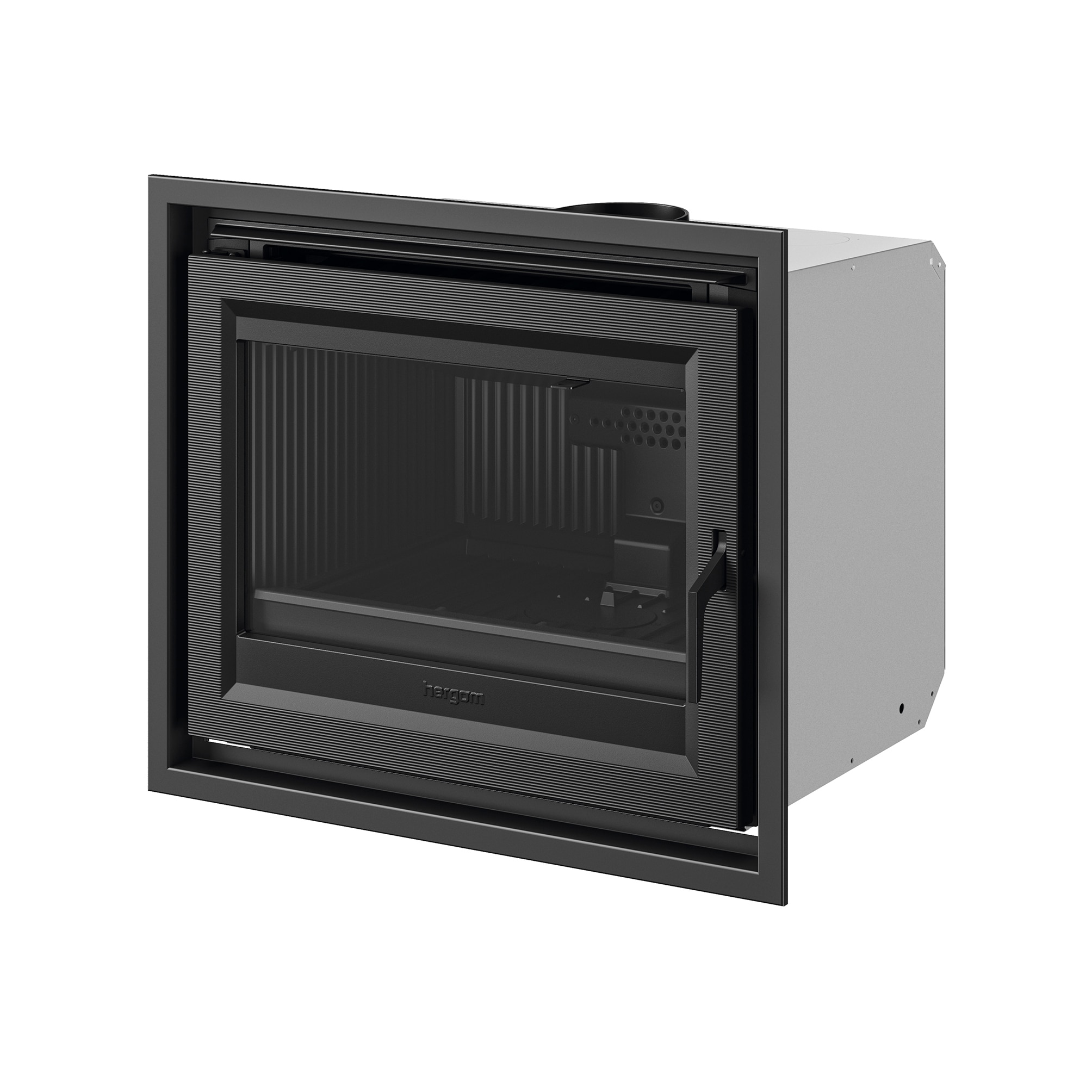 Marco de chapa para Insert compacto C10 SE 4 caras Negro-2