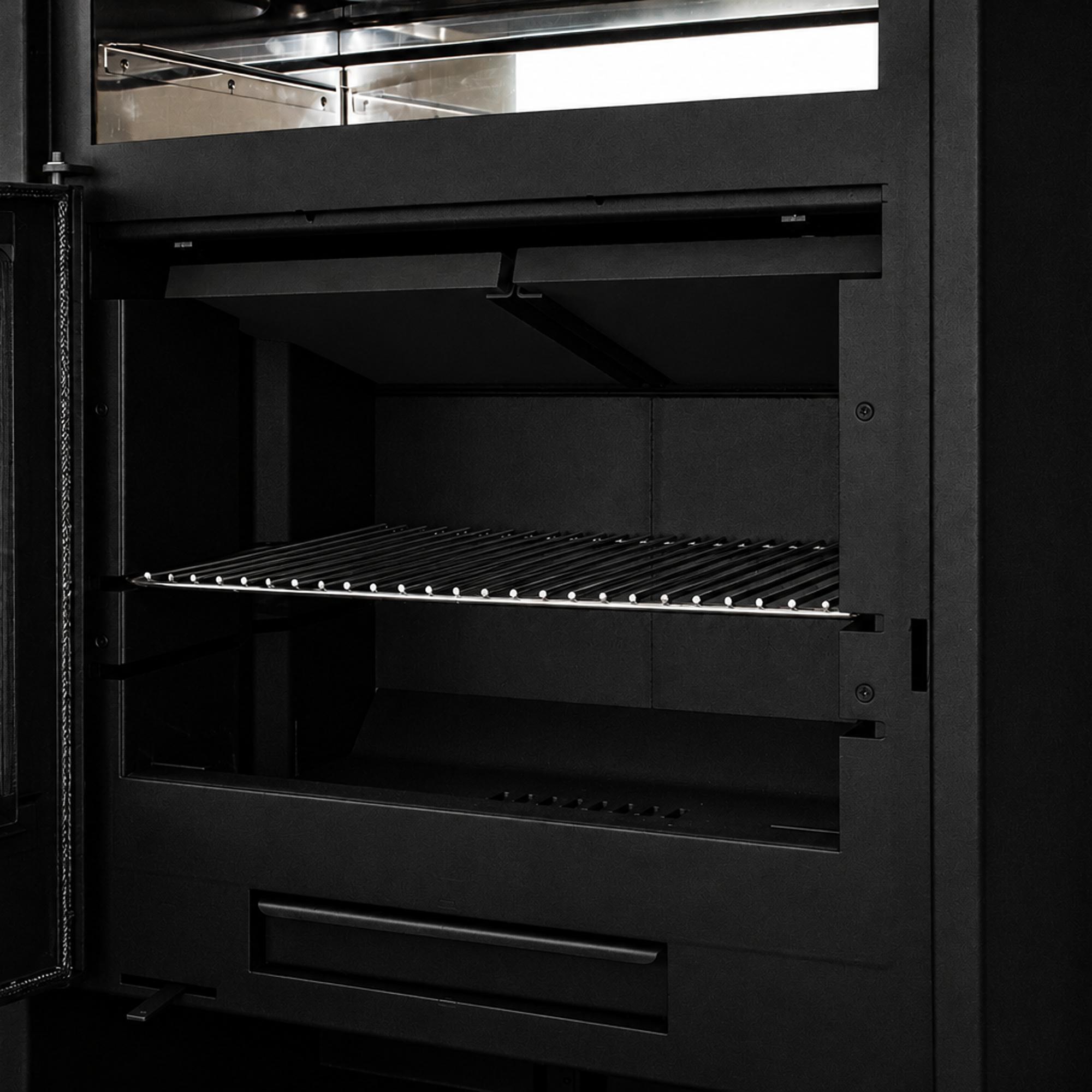 Estufa con horno ATLASTHE_N Negro-4
