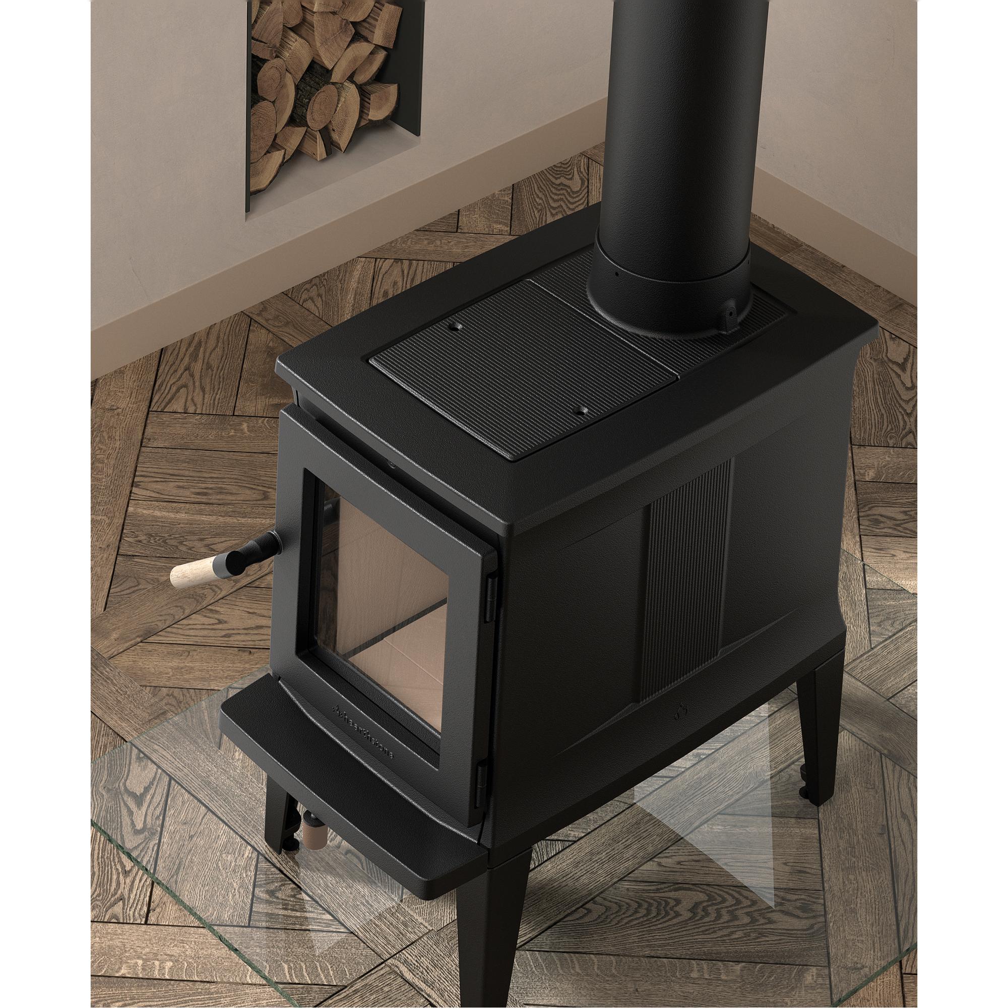 Estufa de leña interior GM 20 en hierro fundido 4