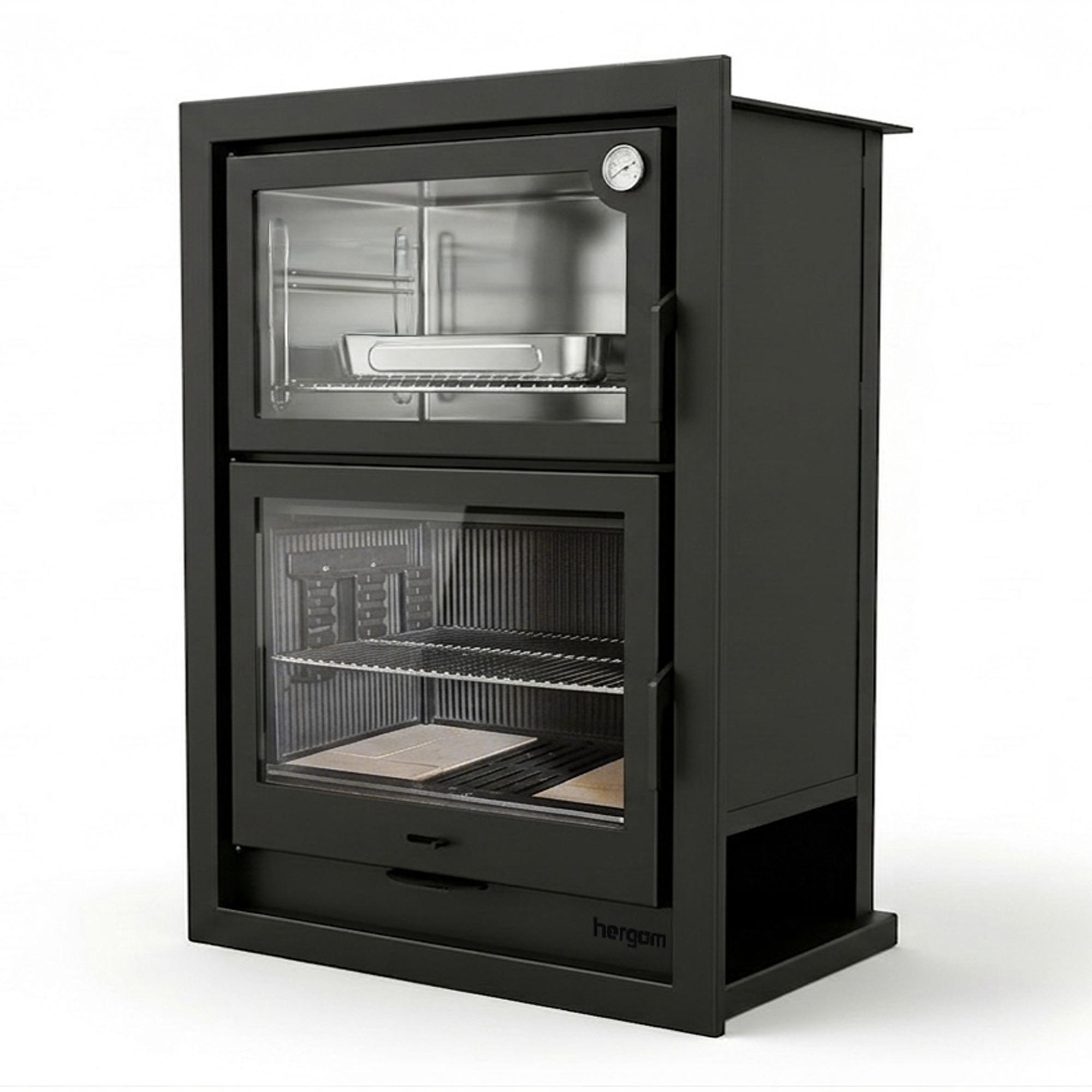 Horno Arce para encastrar de acero inoxidable extraible y 2 parrillas 1
