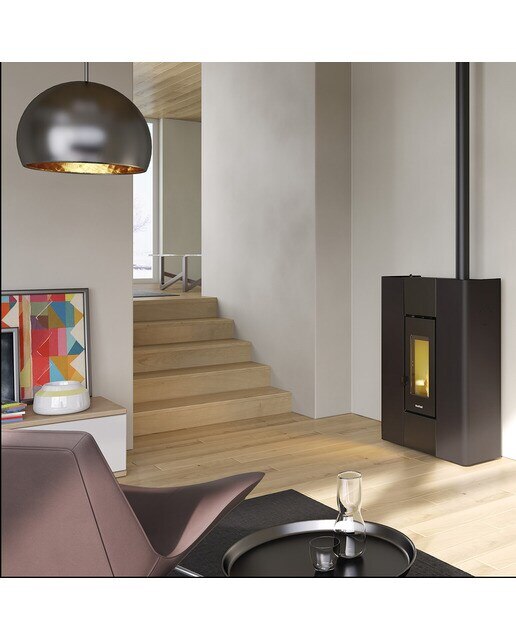 Estufa Pellets Roxy 7 kW Antracita-2