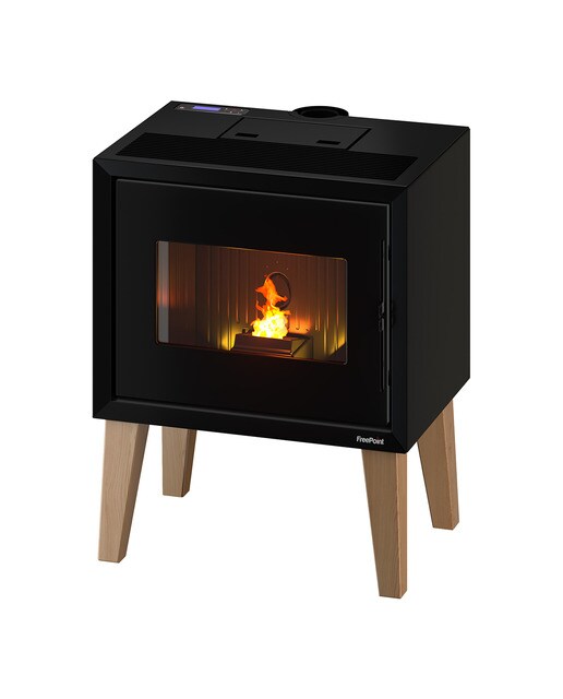 Imagen 0 de Estufa Pellets Stand Wood Airtight Wi-Fi 9,3 kW
