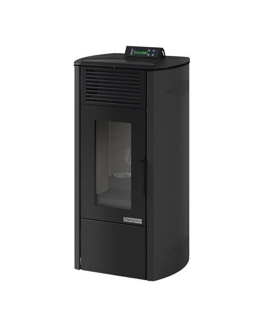 Estufa de Pellets Enza 10 Negra Negro mate-1
