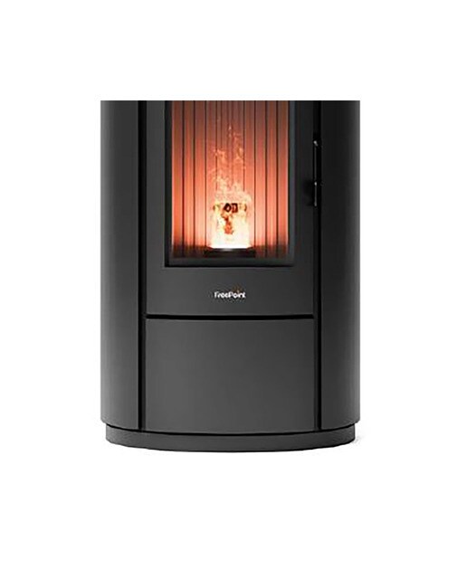 Estufa a Pellets Eos 8,5 kW Preto-4